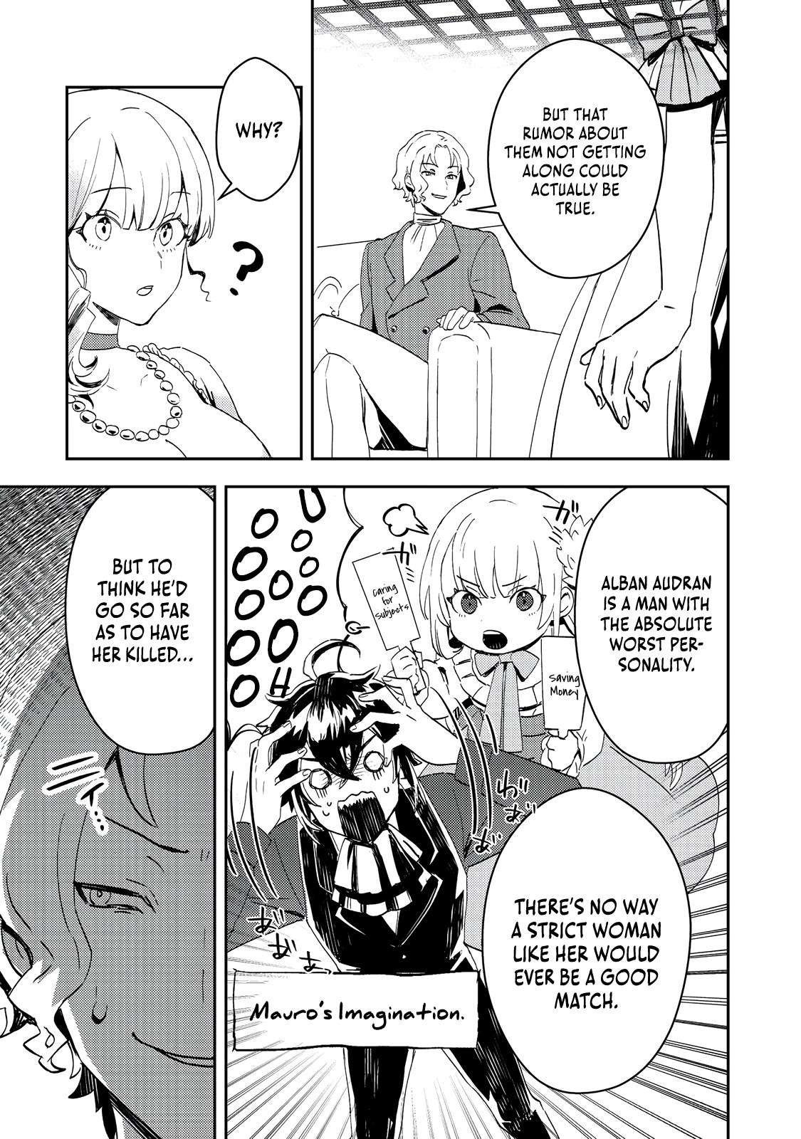When I, The Lazy Villainous Noble, Got Married With The Villainous Young Lady Who Had Her Engagement Broken Off, We Became The Most Fearsome Couple Chapter 5 8